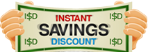 Instant Savings Discount